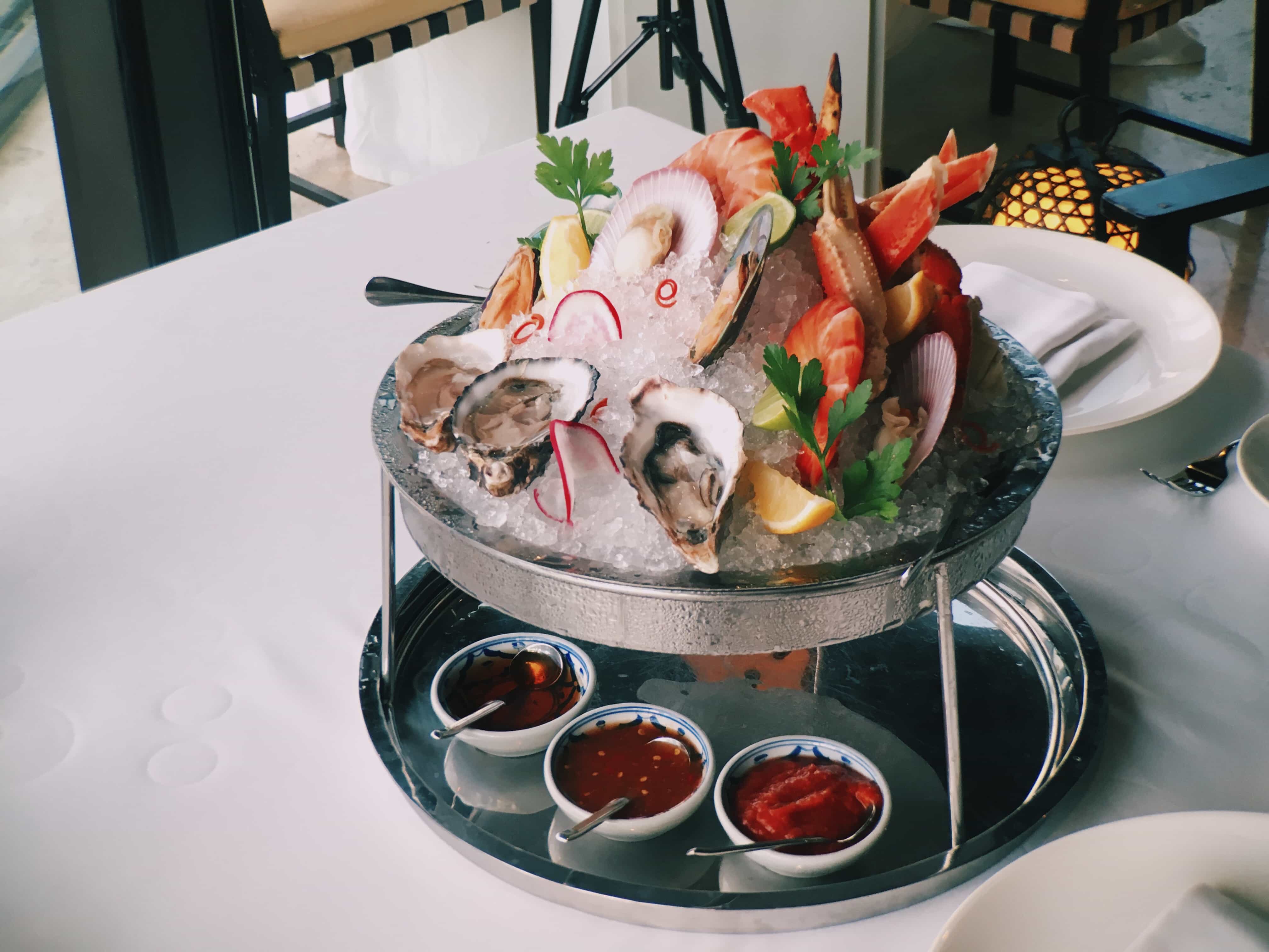 Tourists Go to Thailand for Pad Thai and Miss the Best Food: 11 Authentic Thai Dishes You Must Try Before Leaving Thailand 6 Thai Food And Thai Dishes, The signature Hyatt Regency chilled seafood is such a delight to eat!