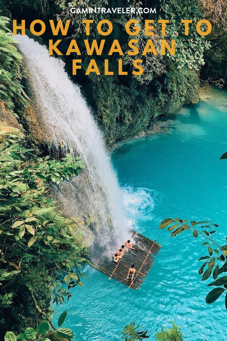 How To Get From Cebu To Kawasan Falls 1 kawasan falls 1