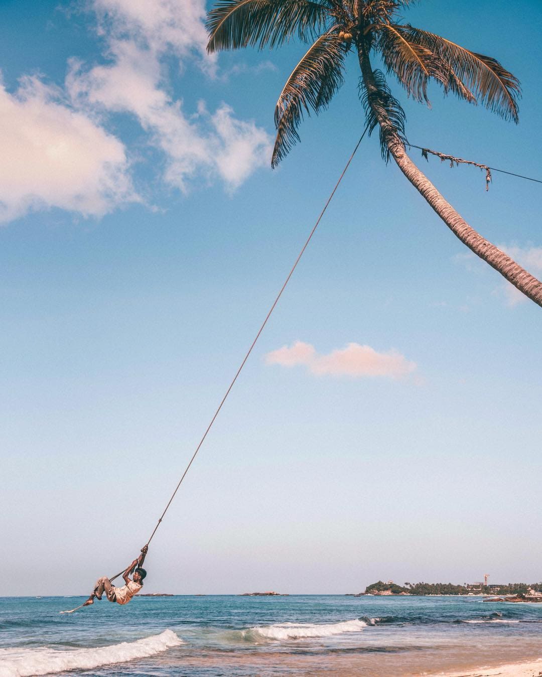 50 Amazing Things To Do in Sri Lanka 19 palm swing dalawella beach, Sri Lanka