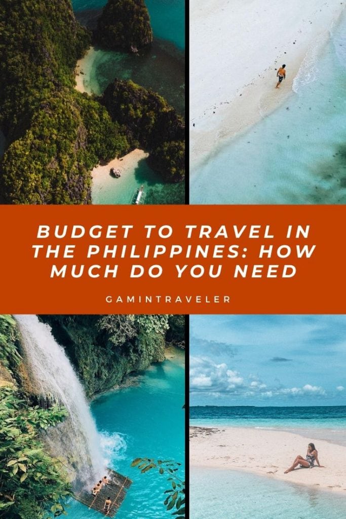Budget To Travel in The Philippines: How Much Do You Need 2 budget travel pin 3