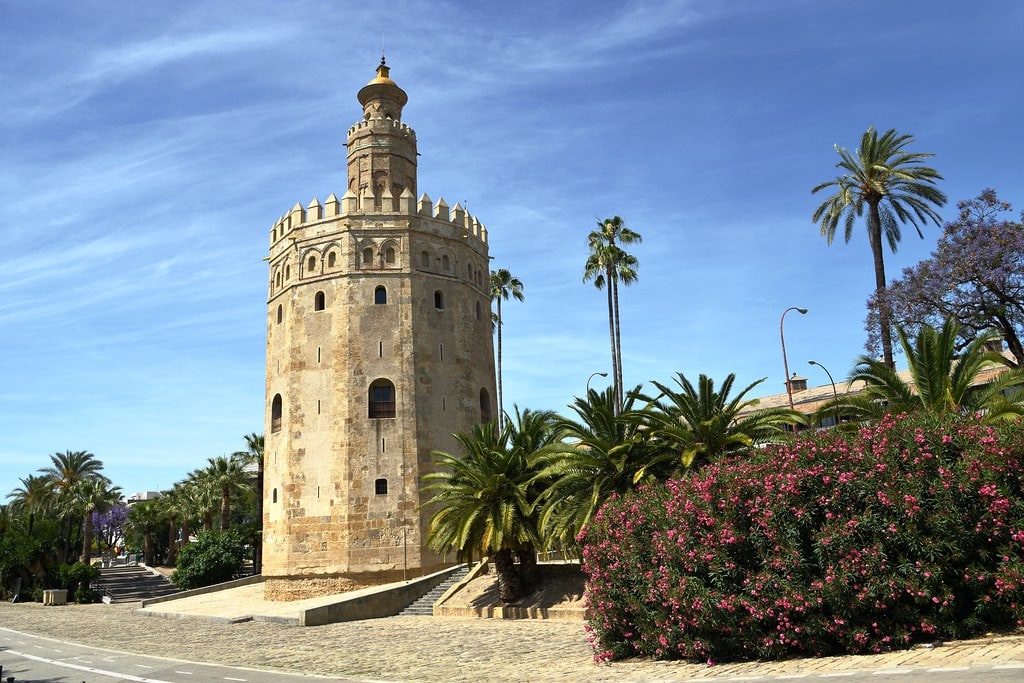 8 Best Spanish Cities to Visit in the Fall Season 1 Torre Del Oro, places to visit in Seville, 8 Best Spanish Cities to Visit in the Fall Season