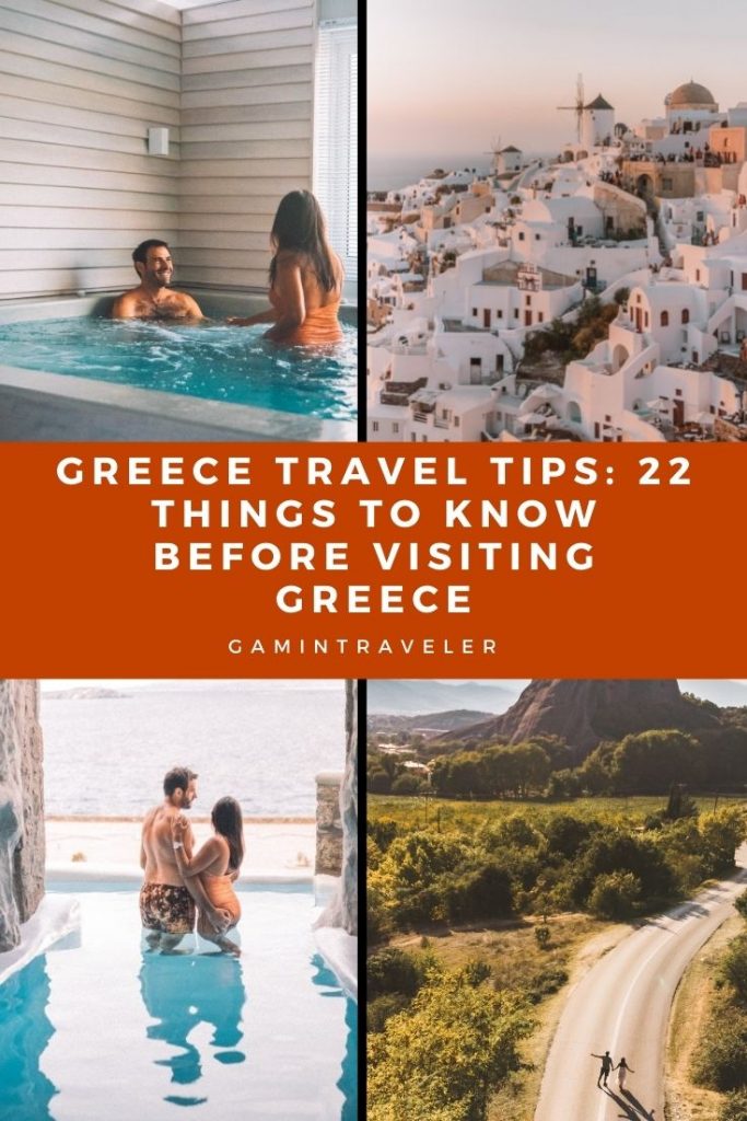22 Things to know before visiting Greece - Best Greece Travel Tips 2 Greece travel tips, facts about Greece, things to know before visiting Greece