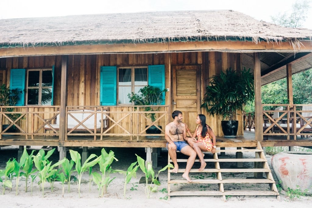 cottage in beach