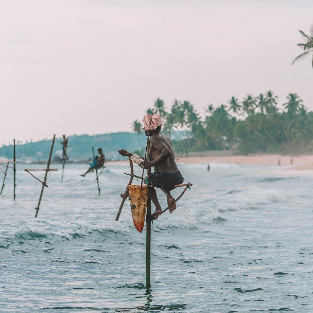 instagrammable places in Sri Lanka, fisherman Sri Lanka