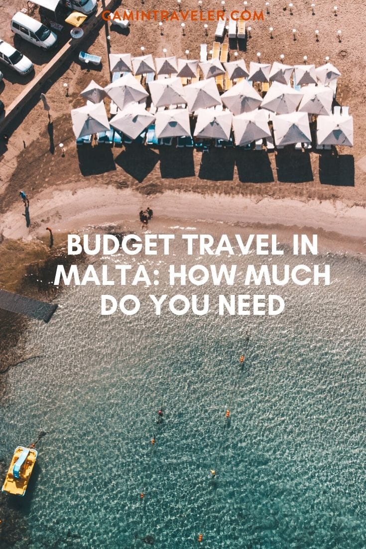 Budget Travel in Malta: How much do you need 1 Budget Travel in Malta