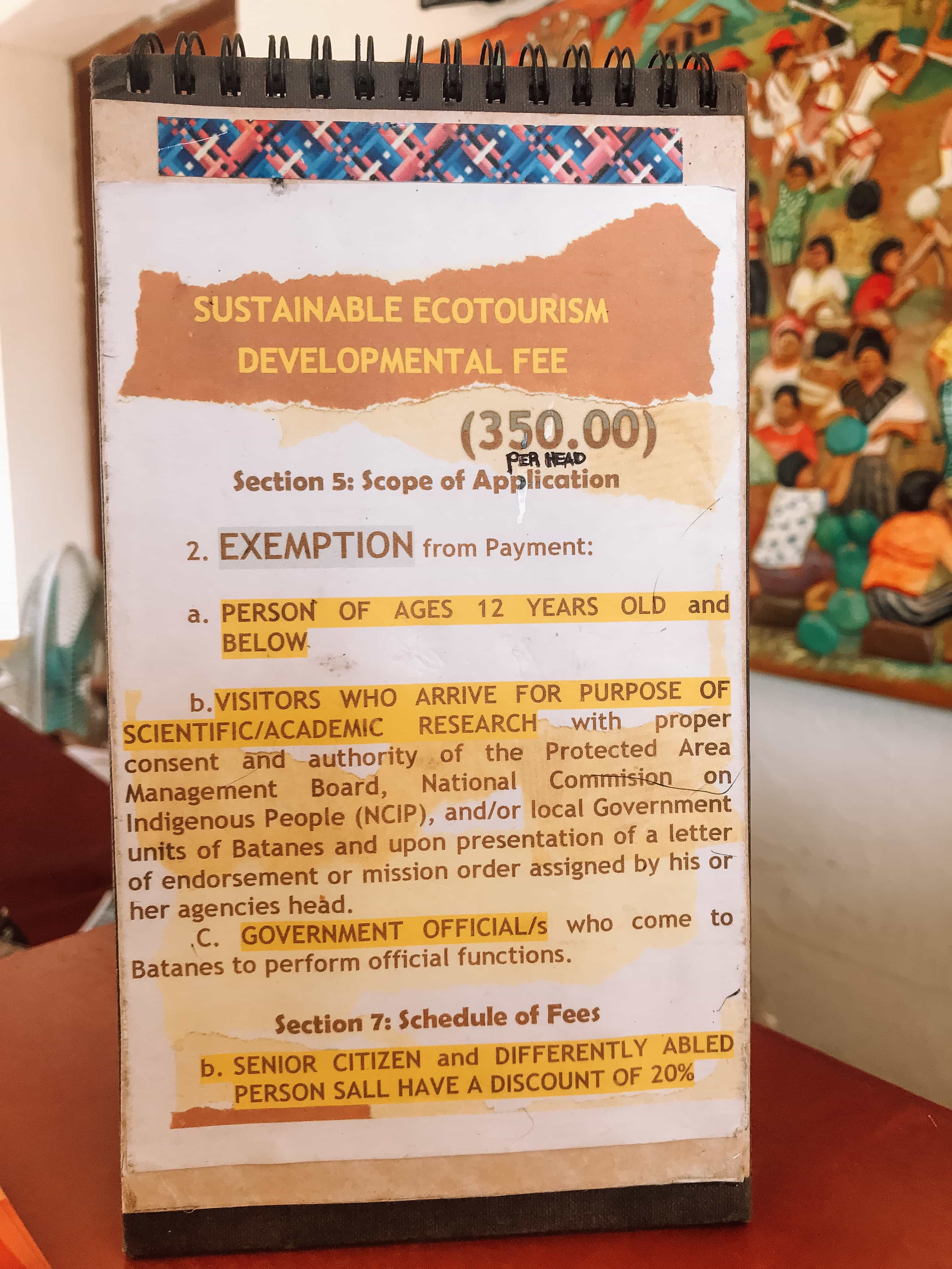 Transportation around Batanes, Batanes tourist spots, atms in batanes, wifi connection in batanes, how to go to Batanes, enviromental fee in Basco in Batanes