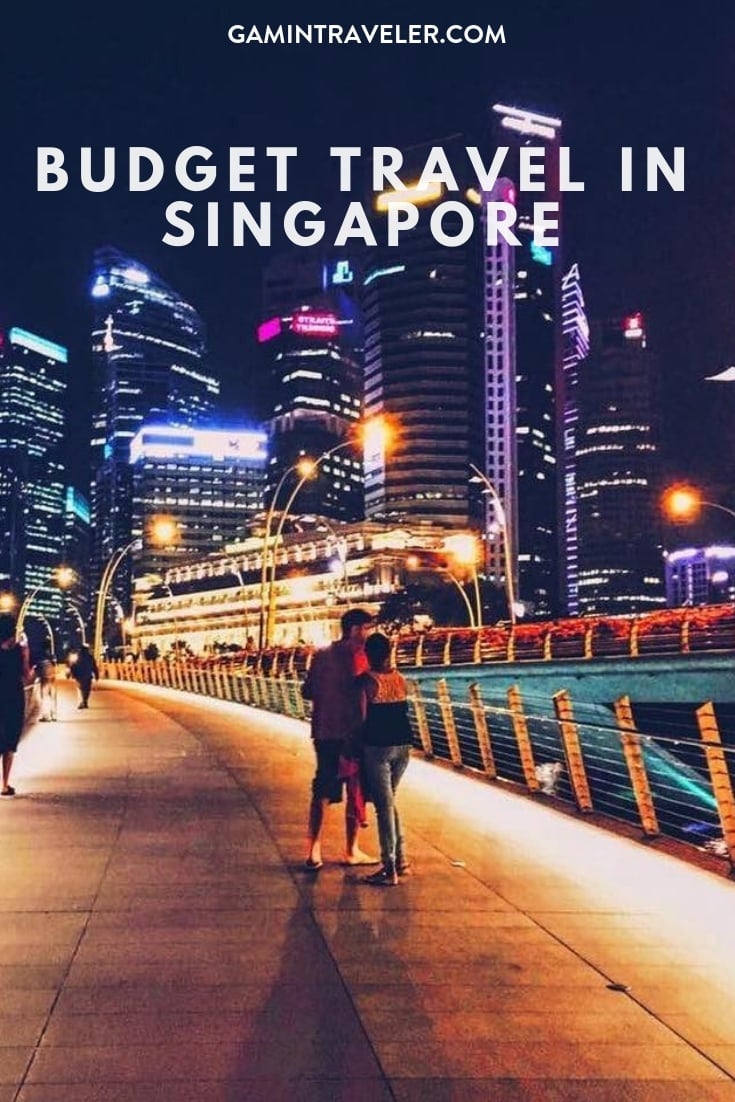 budget travel in singapore pin