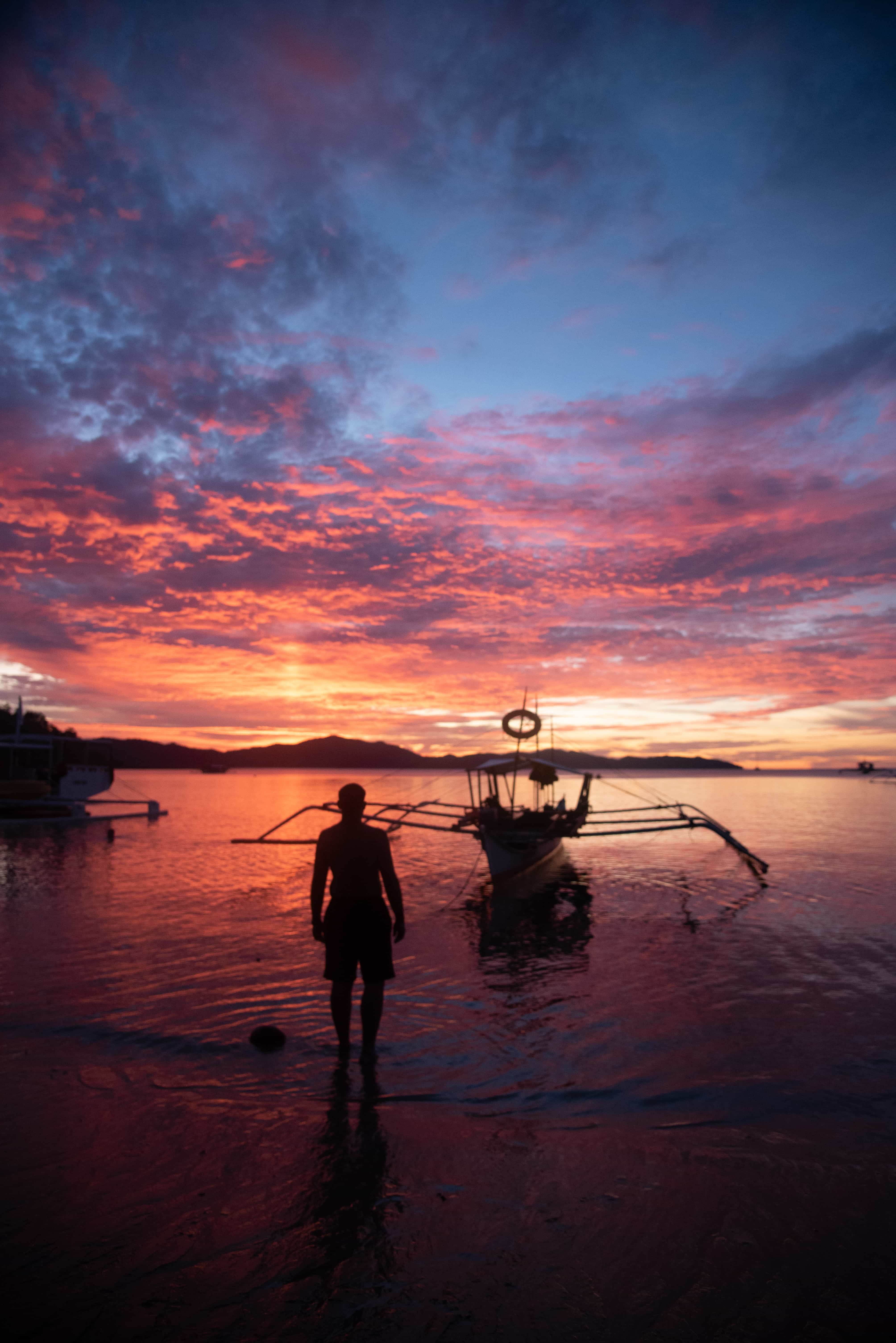 14 Awesome Things to do in Port Barton (Travel Guide) 22 Sunset in Port Barton, daily budget in Port Barton, things to do in Port Barton, Port Barton travel guide