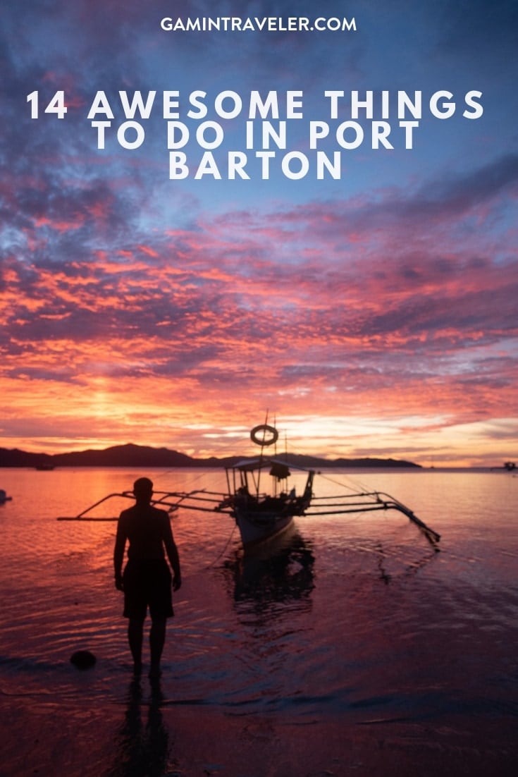 14 Awesome Things to do in Port Barton (Travel Guide) 1 Port Barton travel guide pin