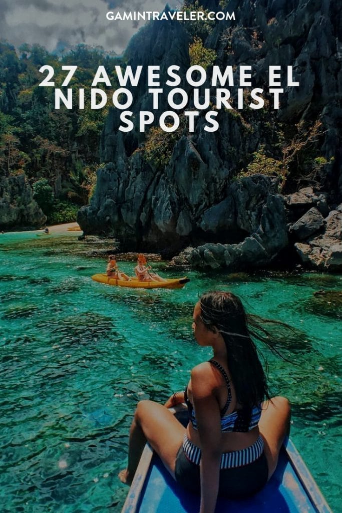 27 Awesome El Nido Tourist Spots (El Nido Travel Guide) 1 el nido tourist spots pin