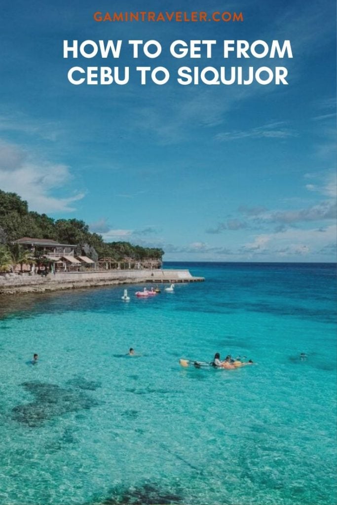 How To Get From Cebu To Siquijor Best Way 1 How to get from Cebu to Siquijor
