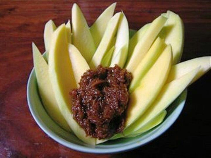 Best Filipino Snacks - 30 Best Philippine Snacks 10 Mango Shrimp Paste