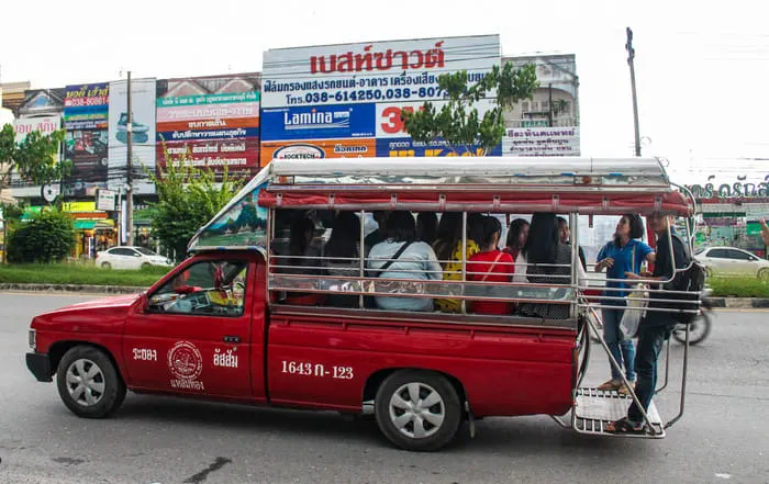 How To Get From Phuket Airport To City Center Best Way 4 Songthaew Phuket Airport, How To Get From Phuket Airport To City Center - All Possible Ways, cheapest way from Phuket airport to Downtown, cheapest way from Phuket airport to city, Phuket airport to city center, Phuket airport to Phuket, Phuket Bus Airport, bus from Phuket airport to city center, Songthaew (Shared Taxi) Phuket airport to city center