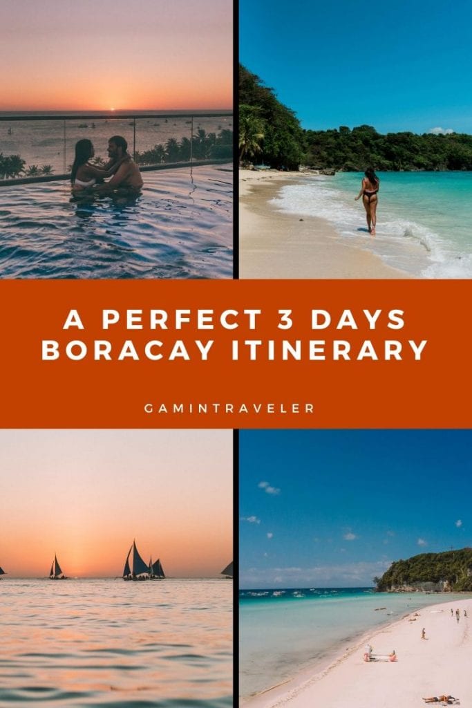 Boracay Itinerary