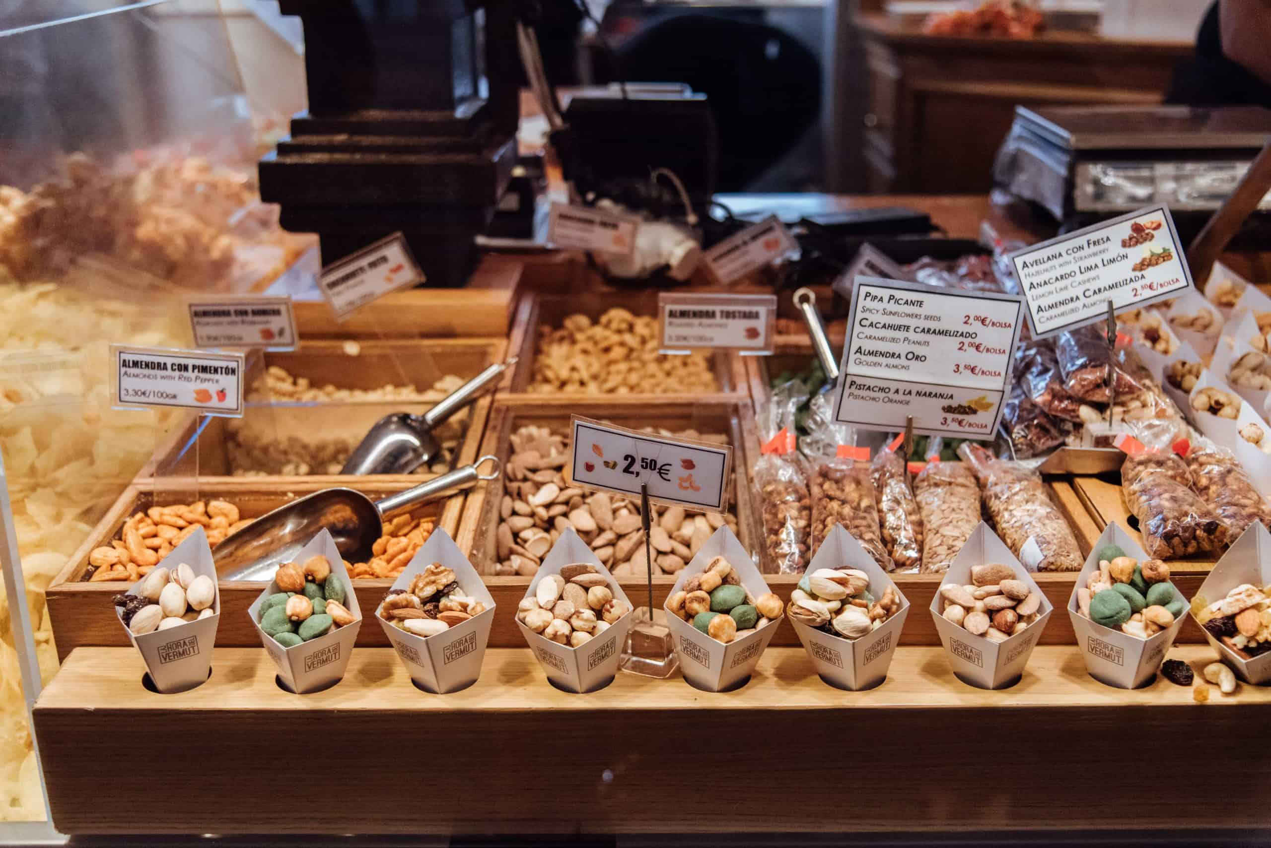 How to Eat Like a Spaniard: 9 Delicious Rules Tourists Don’t Know 8 How to Eat in Spain Like a Local - 9 Tips To Eat As A Local When Visiting Spain, san miguel market madrid, san miguel market madrid opening hours