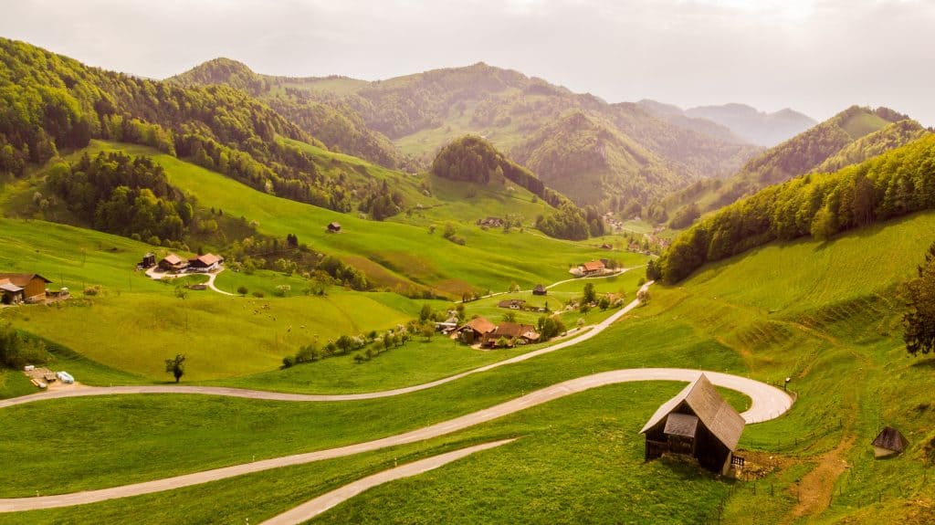 budget travel in Switzerland 