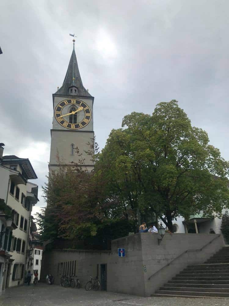 20 Most Instagrammable Places in Zurich And Instagrammable Spots Zurich That You Can't Miss 5 Zurich Tourist Spots, Things to do in Zurich, St. Peter's Church