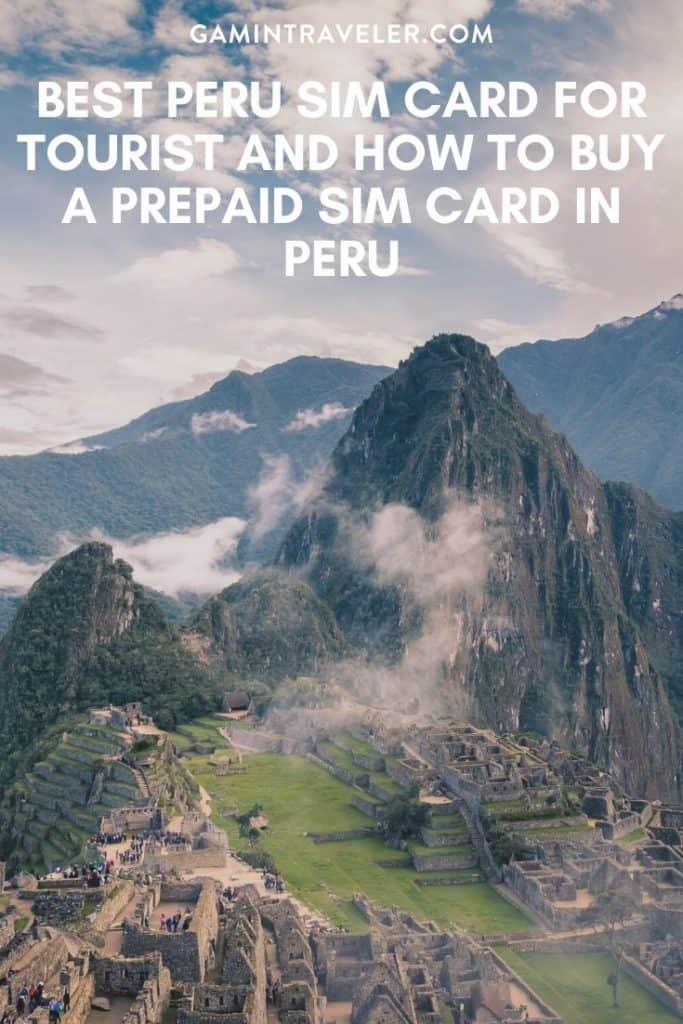 Getting a Peru SIM Card in 2024: Prepaid SIM Card in Peru 1 sim card Peru, peru prepaid sim card, peru sim card, peru sim card for tourist, sim card Lima airport, cheapest sim card in Peru