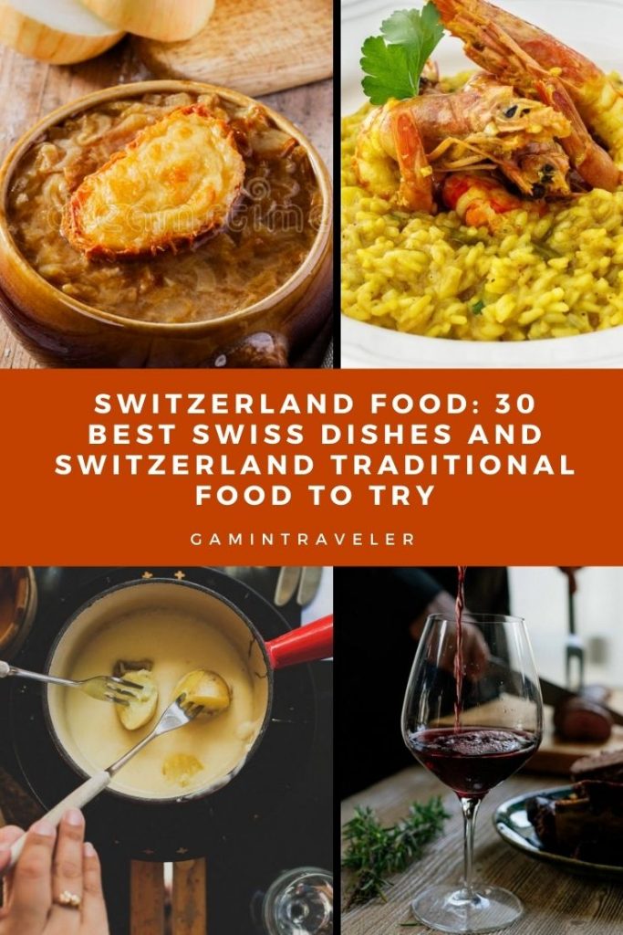 Best Switzerland Food - 30 Best Swiss Dishes And Switzerland Traditional Food To Try 2 Swiss Food Pin 1