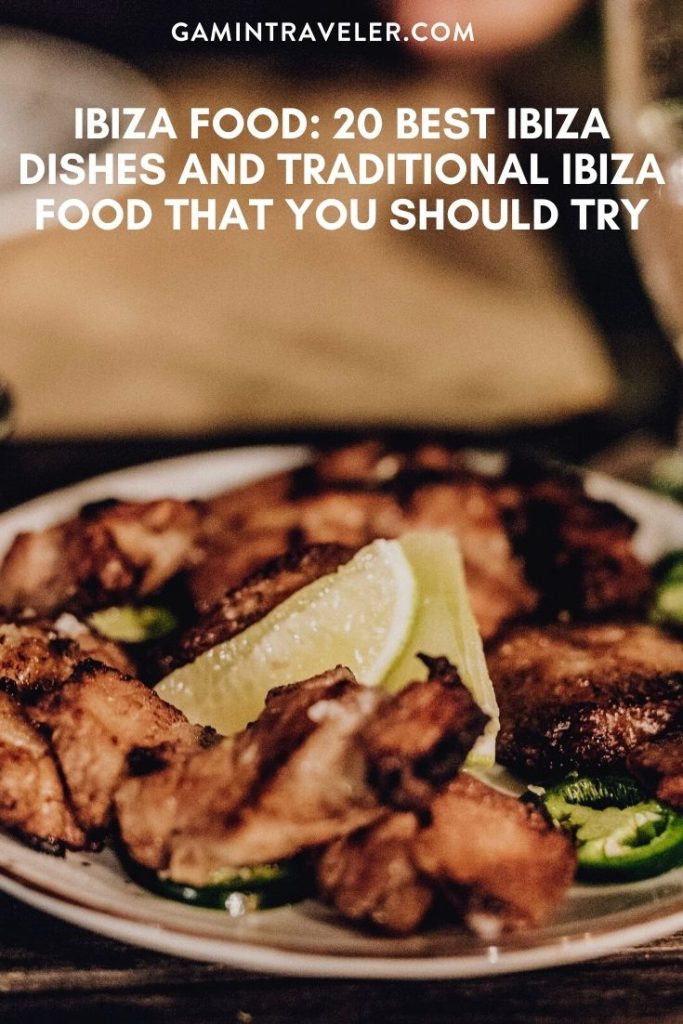 Ibiza Food - 20 Best Ibiza Dishes And Traditional Ibiza Food That You Should Try 3 ibiza food, Ibiza dishes, Traditional Ibiza food, Ibiza cuisine, traditional food in ibiza, food to try in Ibiza, Traditional Dishes in Ibiza, dishes in ibiza
