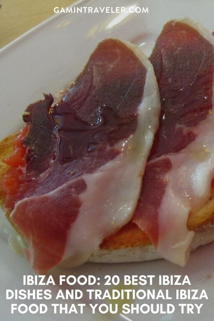 Ibiza Food - 20 Best Ibiza Dishes And Traditional Ibiza Food That You Should Try 1 Ibiza Pin 4