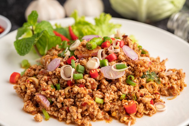 40 Laos Travel Tips And Things To Know Before Visiting Laos For First Timers 15 Laos travel tips, things to know before visiting Laos, facts about Laos, Larb Meat Salad