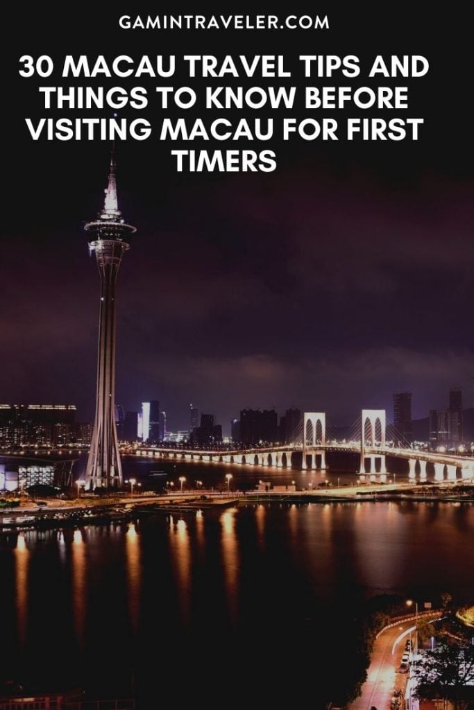 30 Macau Travel Tips And Things To Know Before Visiting Macau For First Timers 2 Macau travel tips, things to know before visiting Macau, facts about Macau