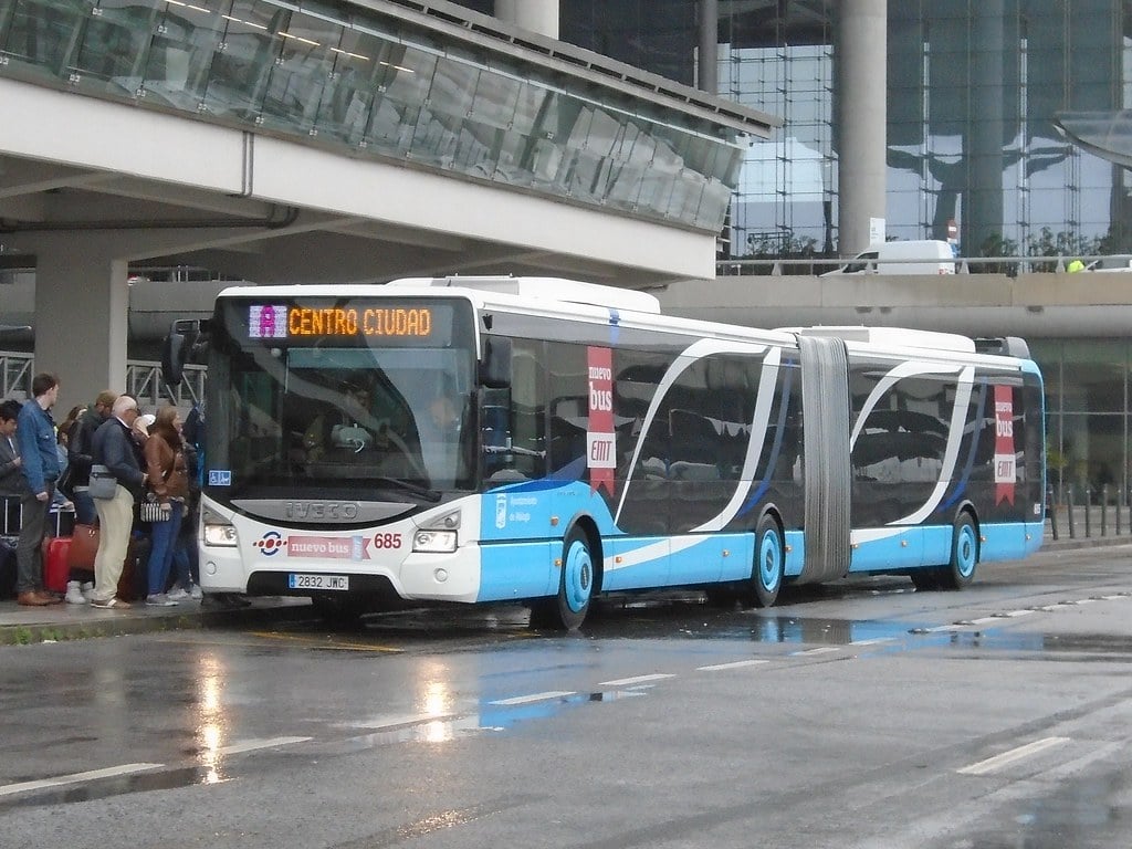 How To Get From Malaga Airport To City Center Best Way 2 Bus Malaga Airport, Malaga airport to city center