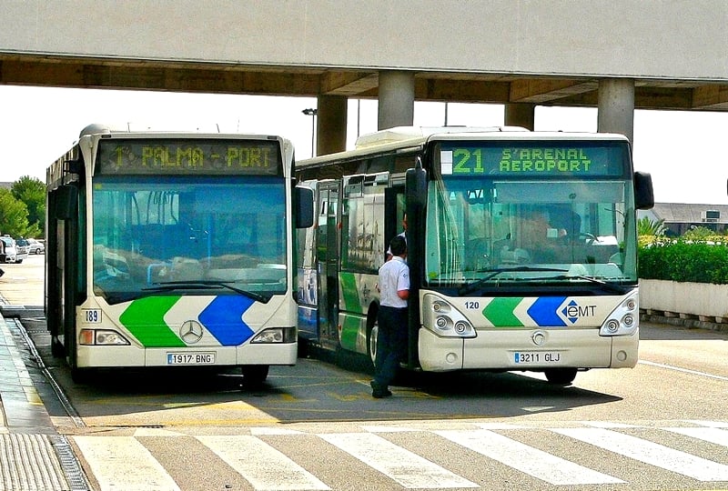 How To Get From Palma de Mallorca Airport To City Center Best Way 2 Bus Palma de Mallorca Airport, How To Get From Palma de Mallorca Airport To City Center