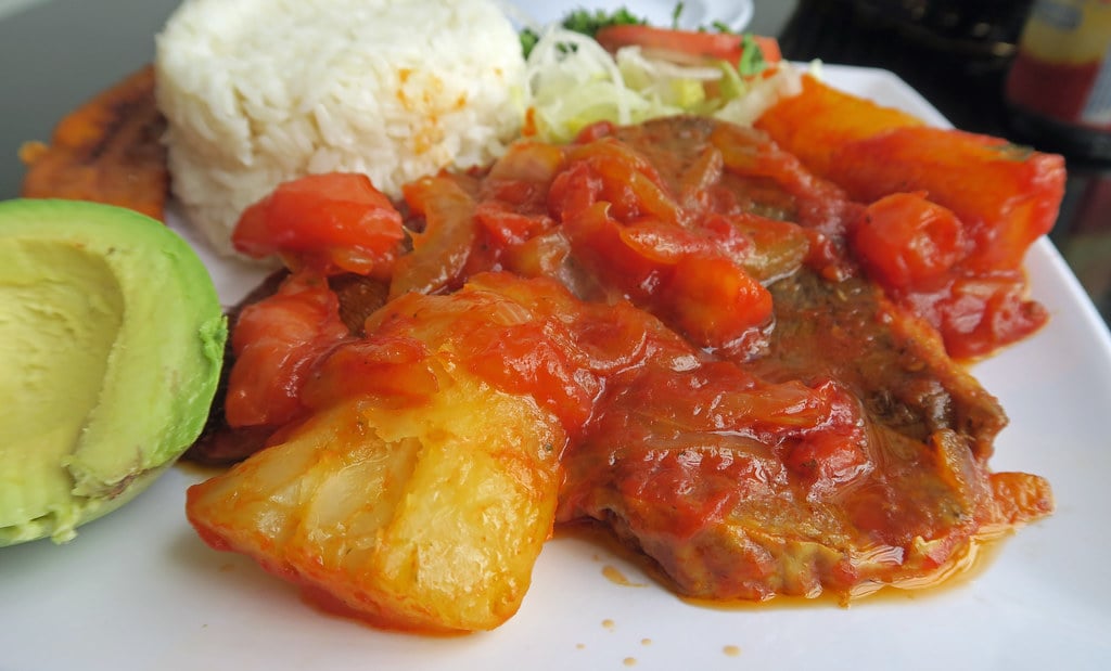 Best Colombian Food: 55 Best Colombian Dishes And Traditional Food In Colombia To Try 18 Sobrebarriga en salsa, food in Colombia, Colombian food, traditional food in Colombia, Colombian dishes, Colombian cuisine
