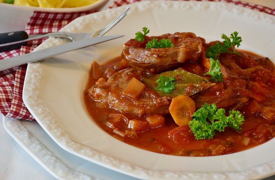 What to Eat in Italy: 40 Italian Dishes You Must Try Before You Die 17 Ossobuco, Italian Food, Italian cuisine, traditional Italian food, food in Italy, Italian dishes