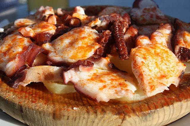 53 Spanish Foods That Will Change How You Think About Eating in Spain 16 Pulpo a la gallega, Spanish Food, spanish cuisine, traditional spanish food, food in Spain, Spanish dishes
