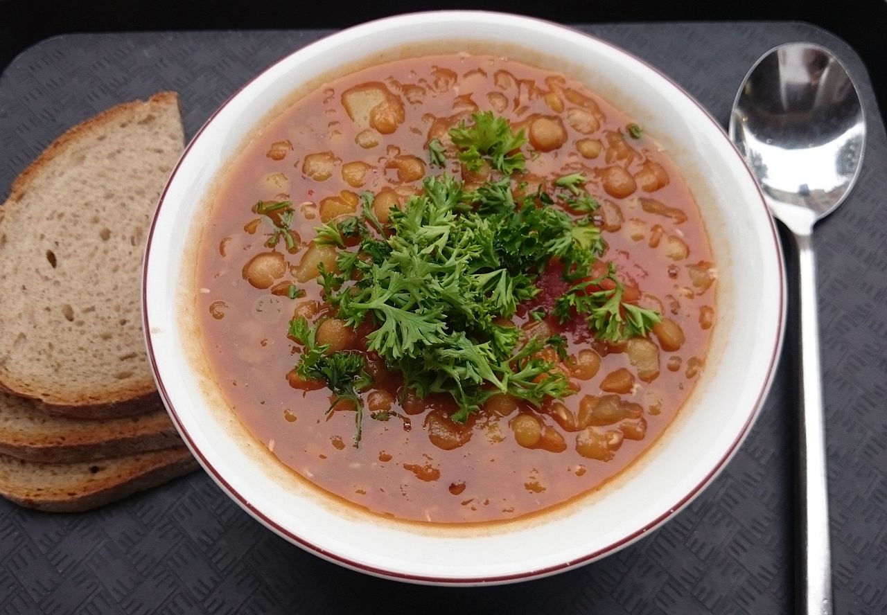 Best Moroccan Food - 45 Best Moroccan Dishes And Traditional Food In Morocco To Try 9 moroccan food, food in morocco, moroccan cuisine, moroccan dishes, traditional moroccan food, Harira soup