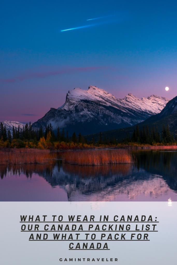 WHAT TO WEAR IN CANADA: OUR CANADA PACKING LIST AND WHAT TO PACK FOR CANADA 2 3 29