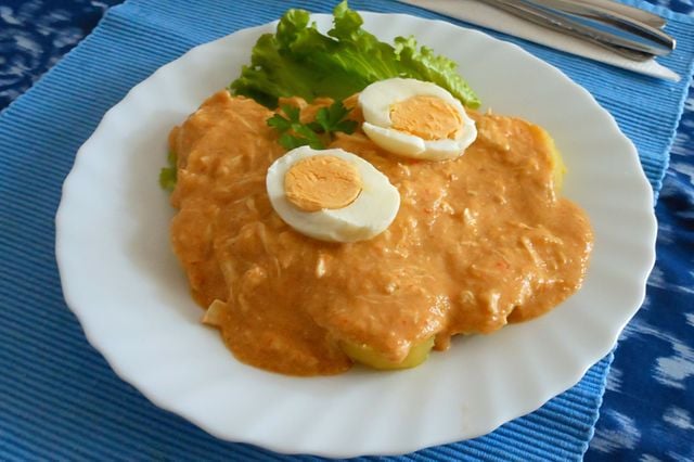 Best Peruvian Food: 47 Best Peruvian Dishes Abd Traditional Food to try 6 Peruvian Food, Peruvian cuisine, Traditional Peruvian Food, food in Peru, Peruvian dishes, Aji de gallina, BEST PERUVIAN FOOD