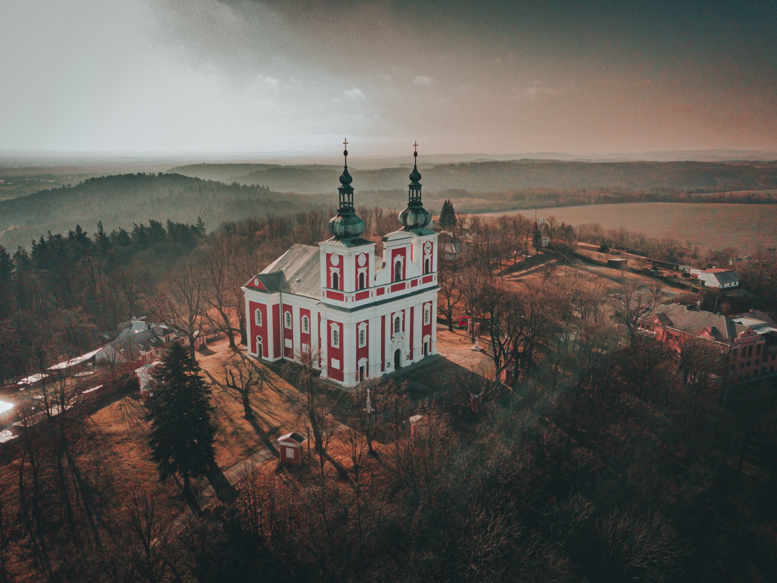 What to wear in Czech Republic: Our Czech Republic Packing List And What to Pack for Czech Republic 5 Church Czech Republic Drone scaled