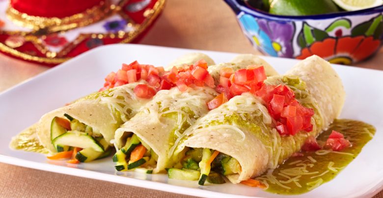Best Vegetarian Food In Mexico: 34 Best Mexican Vegetarian Dishes And Vegan Food In Mexico 18 Enchiladas