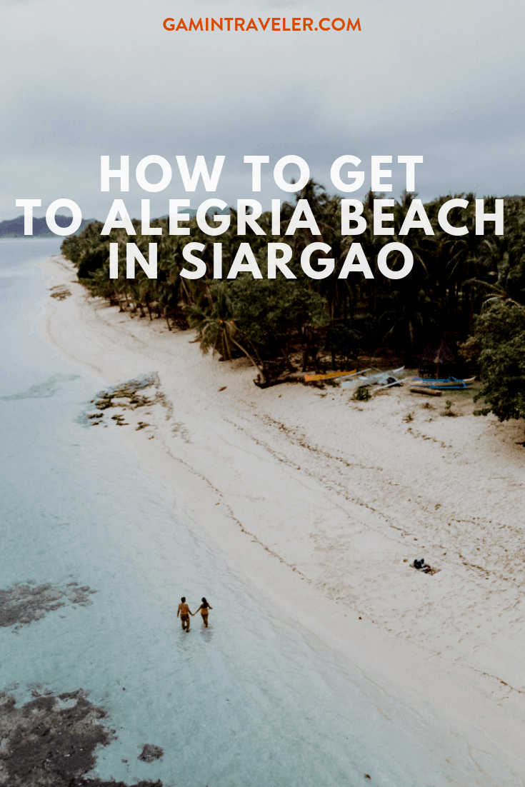Alegria Beach in Siargao Island - The Most Beautiful Beach 1 Alegria Beach