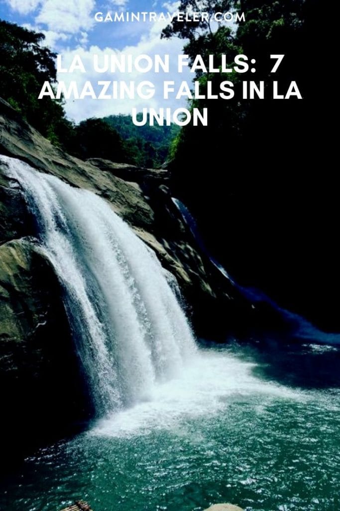 La Union Falls: 7 Amazing Falls in La Union 1 La Union Falls pin