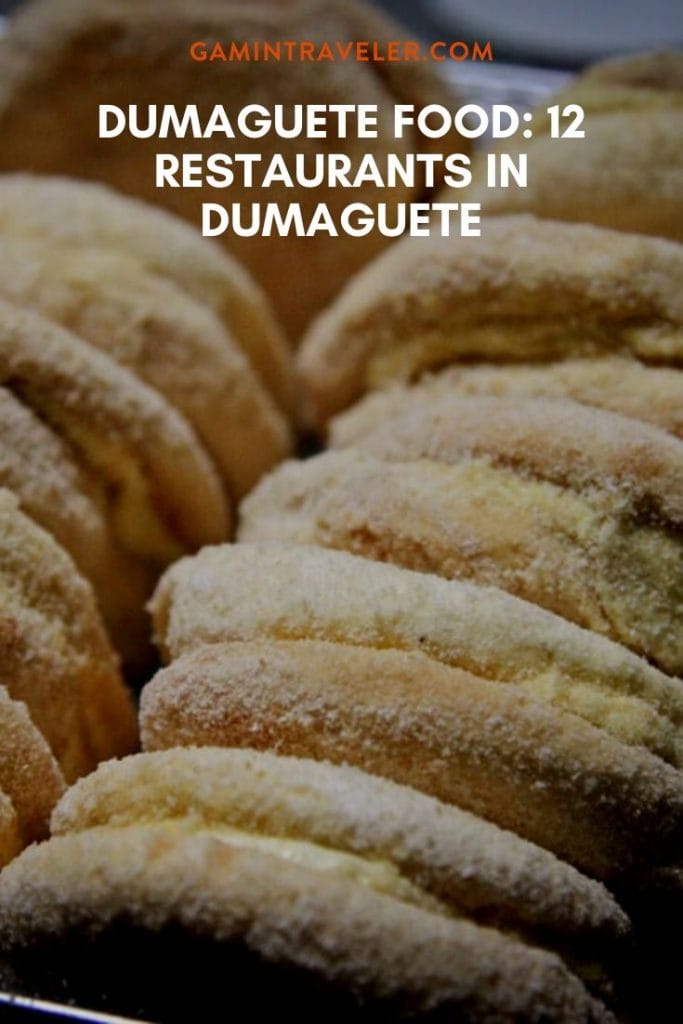 Where to eat in Dumaguete: 12 Best Restaurants in Dumaguete 1 dumaguete food pin