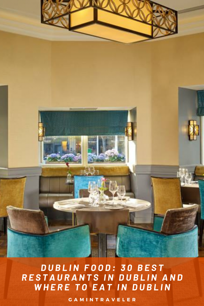 Dublin Food - 30 Best Restaurants in Dublin and Where to Eat 1 1 11