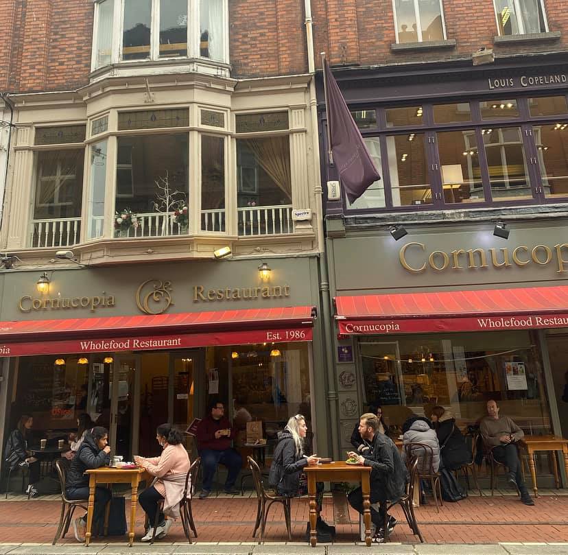 Dublin Food - 30 Best Restaurants in Dublin and Where to Eat 28 vegan restaurants in Dublin, vegetarian restaurants in Dublin, vegan in Dublin, vegetarian in Dublin, cornucopia