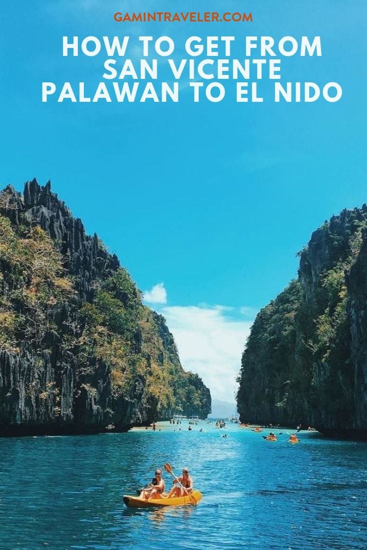 How to get from San Vicente Palawan to El Nido Best Way 1 San Vicente