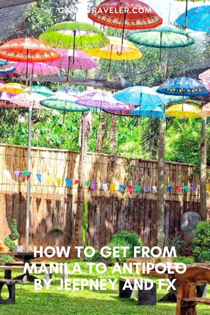How to get from Manila to Antipolo By Jeepney And FX 1 antipolo pin 2