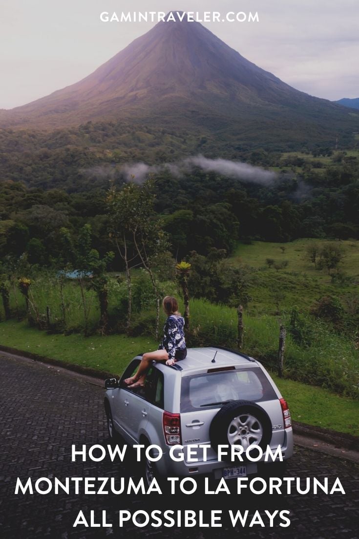 How To Get From Montezuma to La Fortuna Best Way 1 How To Get From Montezuma to La Fortuna - All Possible Ways, cheapest way from Montezuma to La Fortuna, Montezuma to La Fortuna, Montezuma Beach to La Fortuna, San Ramon to La Fortuna, Puntarenas to San Ramon, Paquera ferry to Puntarenas, Montezuma to Cobano, Cobano to Paquera, Montezuma to Paquera