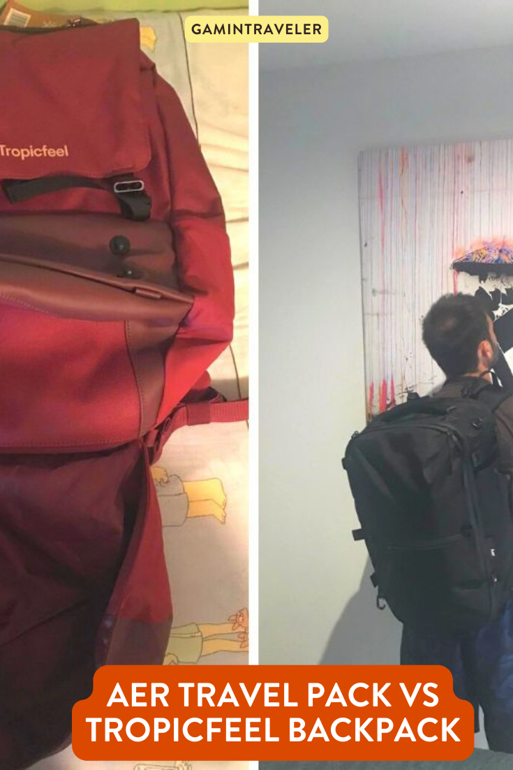 Aer Travel Backpack vs Tropicfeel: The Best Travel Backpack 1 AER TRAVEL PACK VS TROPICFEEL BACKPACK