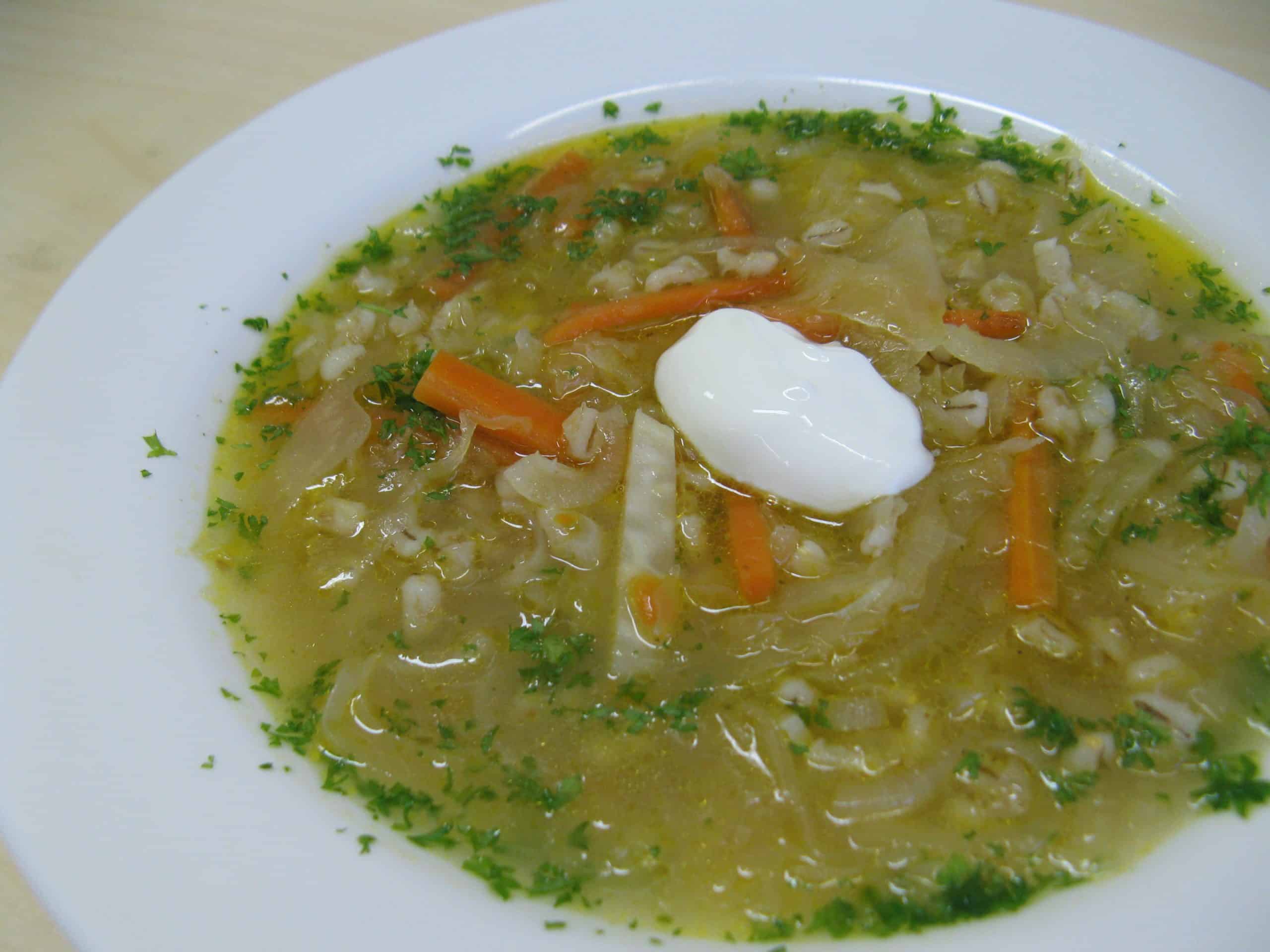 Vegetarian Food in Germany - 16 Best German Vegetarian Dishes And Vegan Food In German 12 Sauerkraut soup - vegetarian food in Germany, vegan food in Germany, German vegetarian dishes, vegan in Germany, vegetarian in Germany, plant based food in Germany