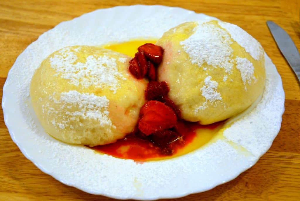 German Desserts - 41 Best Desserts in Germany to Try 14 Dampfnudel - Bienenstich / Bee Sting Cake