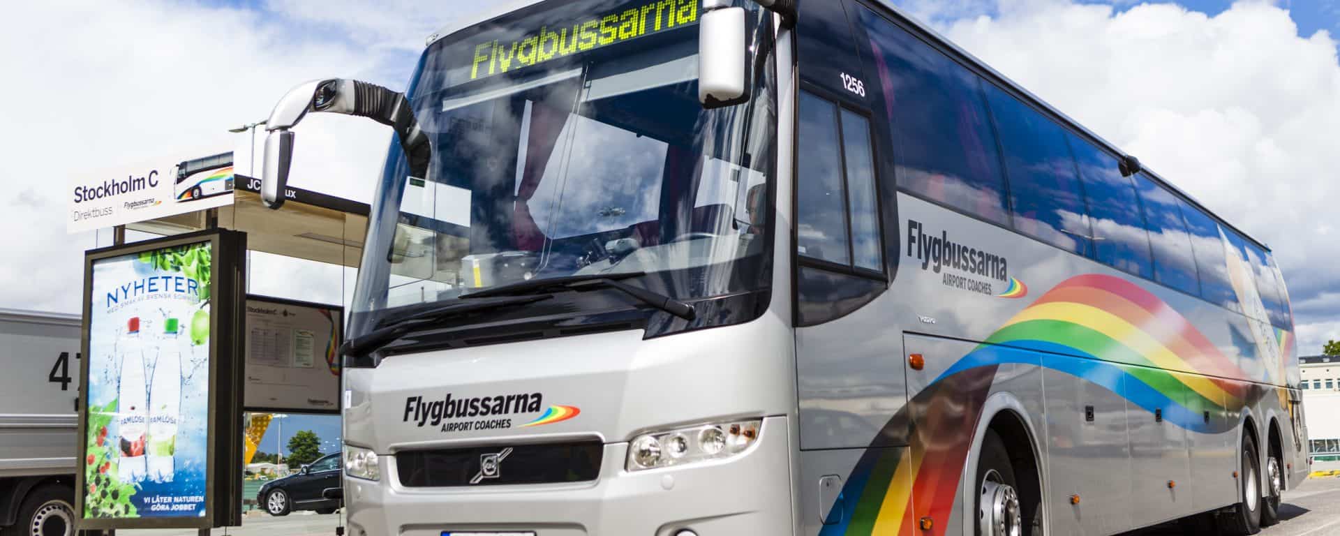 How To Get From Malmo Airport To City Center Best Way 2 Flygbussarna Bus Malmo airport 1