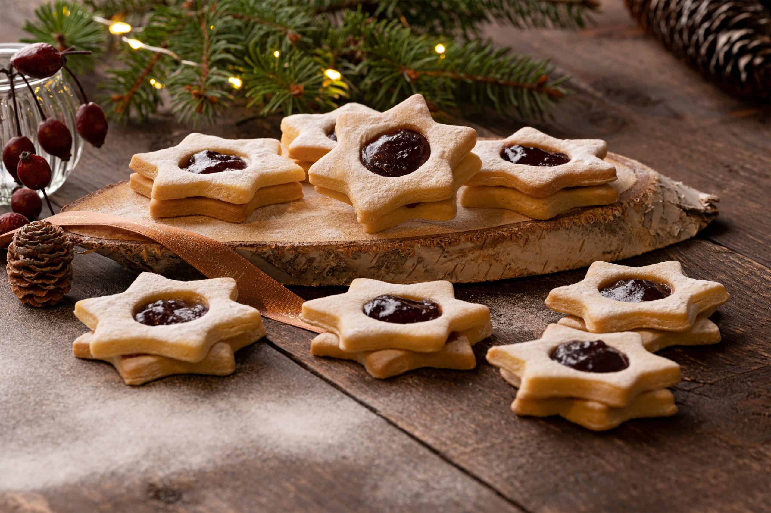 German Desserts - 41 Best Desserts in Germany to Try 41 Linzer Cookies German Desserts scaled